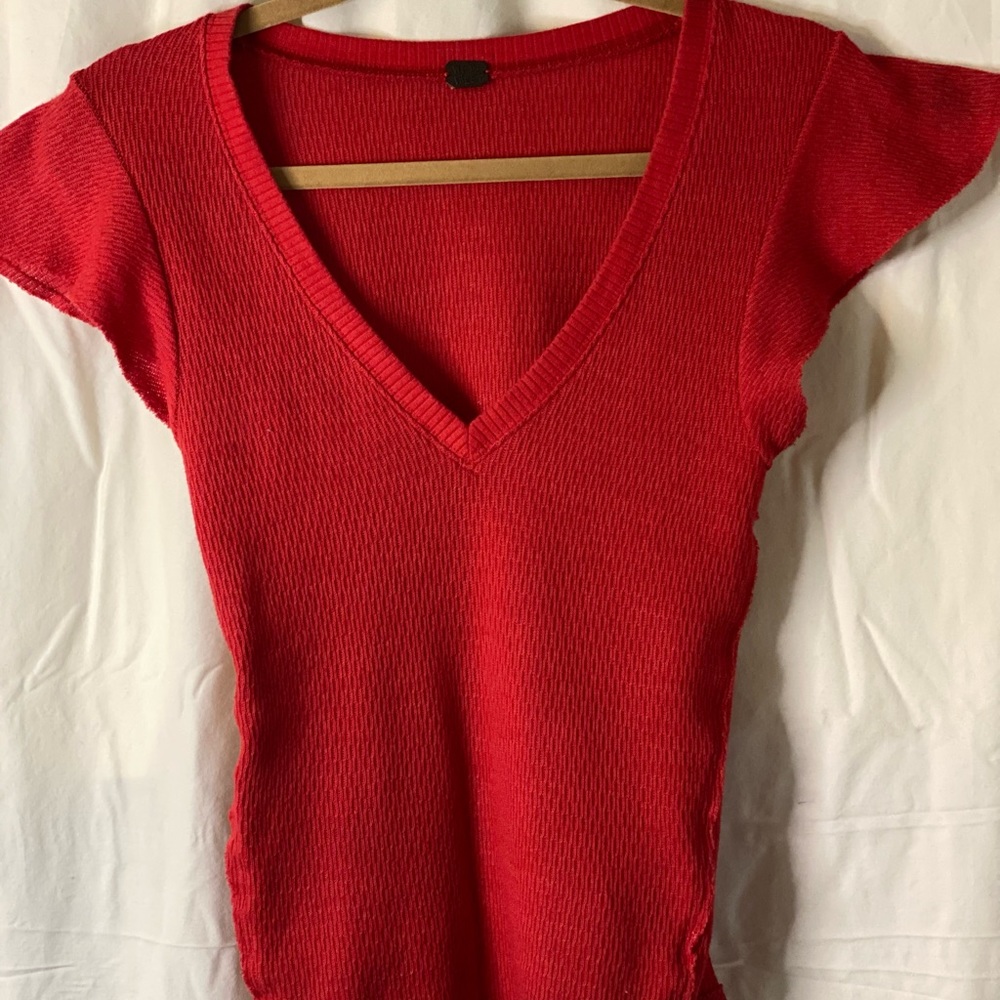 We The Free, free People, size small, red
